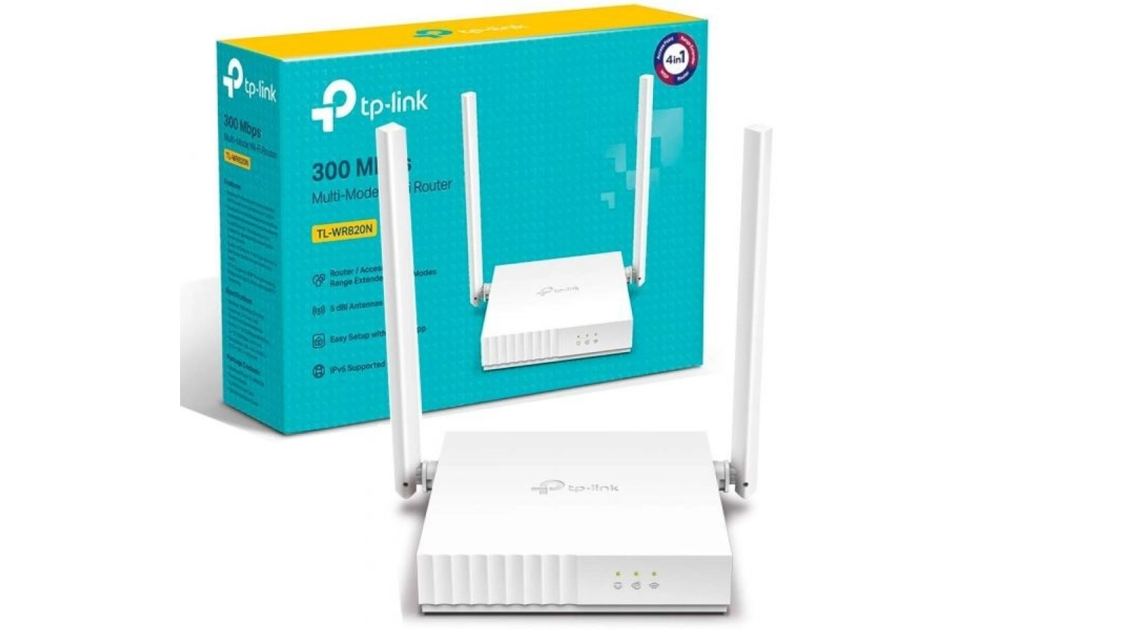 TP-Link TL-WR820N 300Mbps 2Anten 2Port Router