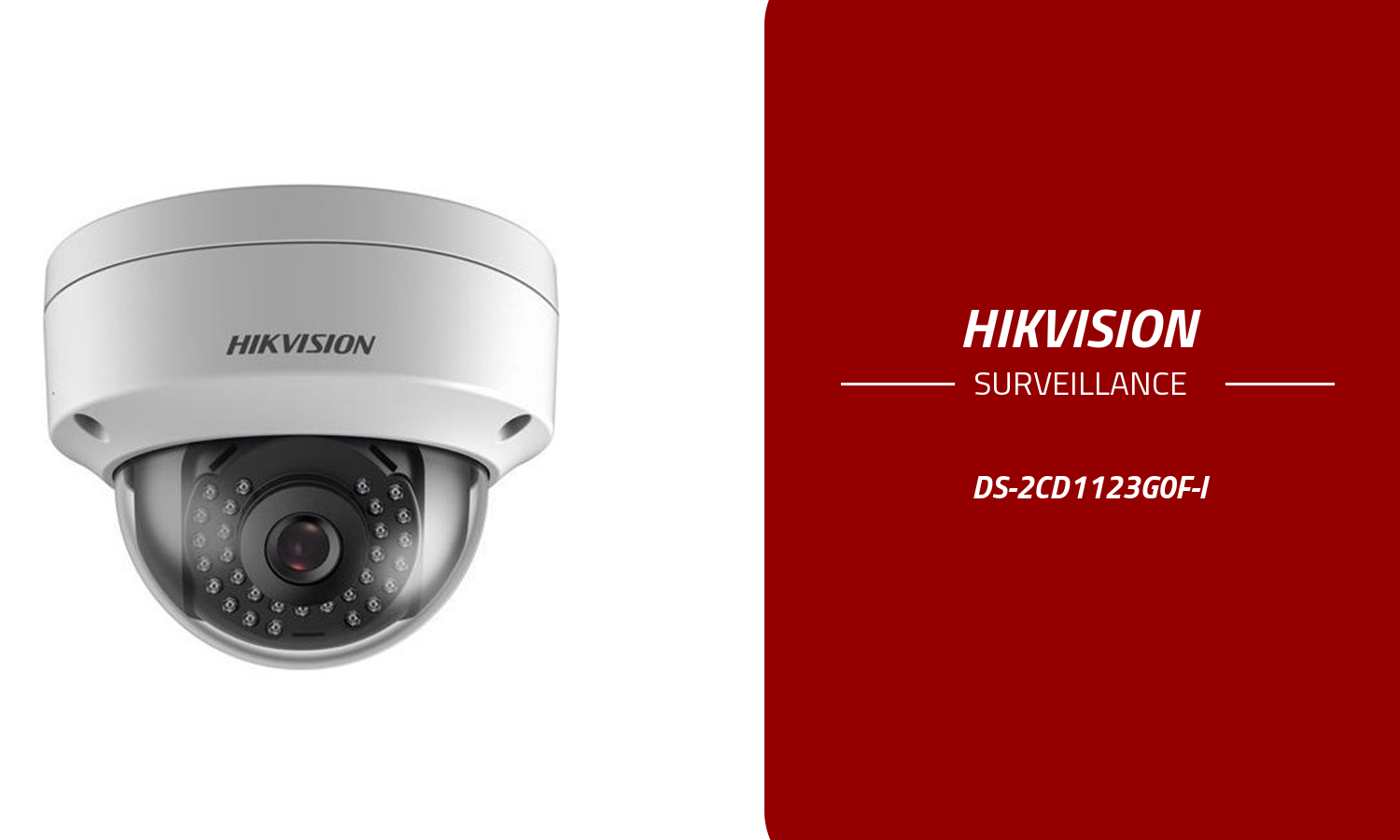Hikvision DS-2CD1123G0F-I Ip Dome Kamera