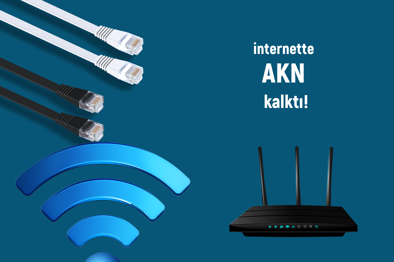 Internette AKN Kalktı